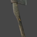 Old Soviet Axe 3d model