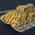 Tank Cartoon Tank Hand Painted Tank 3d model