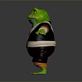 Frog Poison Frog Game Frog Reptile Cold Blooded Animal Reptile 3d model