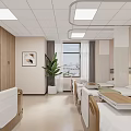 Hospital Outpatient Ward With Comfortable Beds And Natural Light