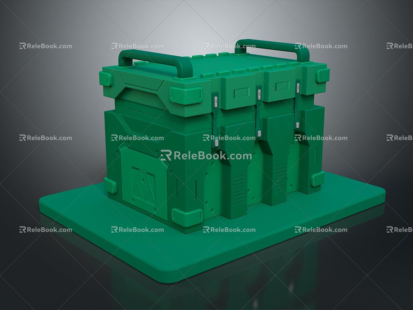 Boxes, Bags, Leather Boxes, Leather Boxes and Containers Realistic 3d model