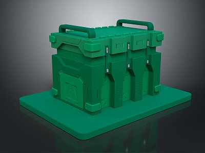 Boxes, Bags, Leather Boxes, Leather Boxes and Containers Realistic 3d model