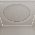 Technology Star Empty Top Cream Wind Ceiling House Silent Wind Ceiling Optical Fiber Light Star Empty Top Bar Star Empty Top KTV Box Top Night Sky Ceiling 3d model