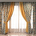 Curtains 3d model