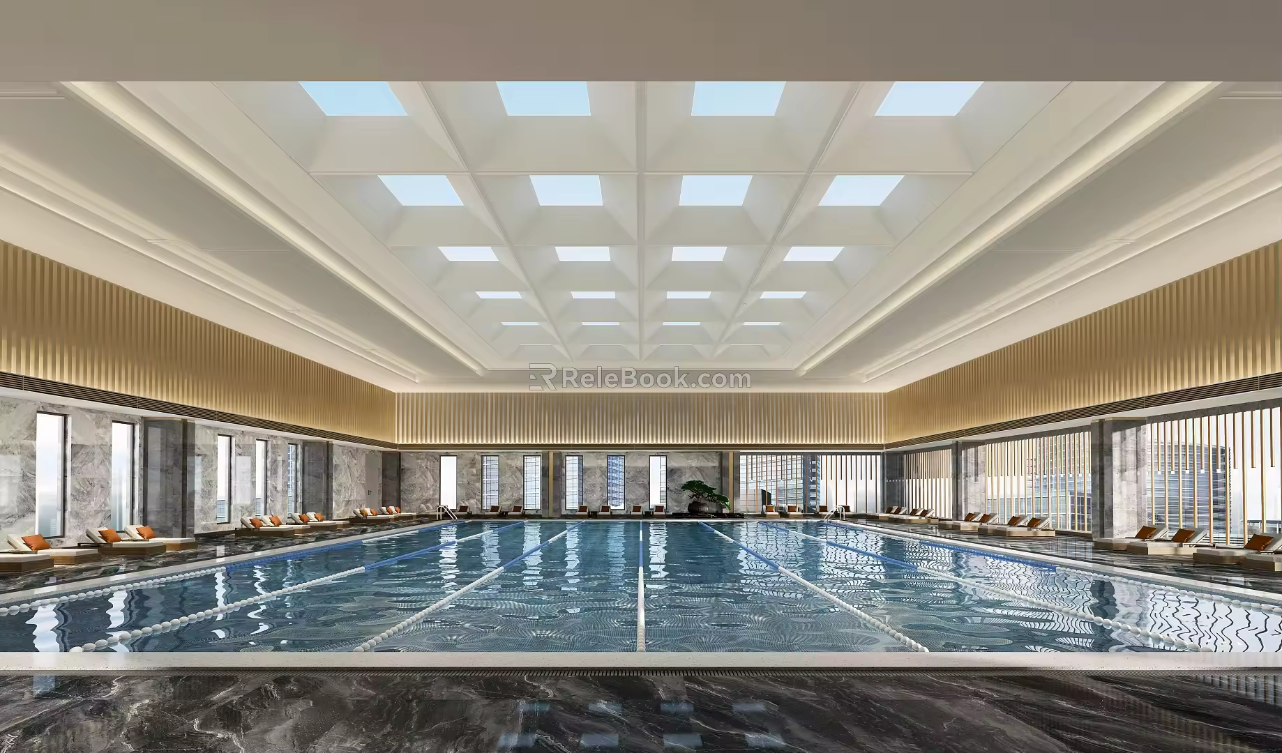 Swimming pool 3d model