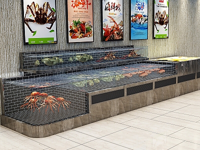 Modern Seafood Pond Seafood Pond Reformed model