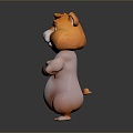 Squirrel Cartoon Squirrel Animation Squirrel Animation Squirrel Cartoon Characters Cartoon Animals Cartoon Small Animals 3d model