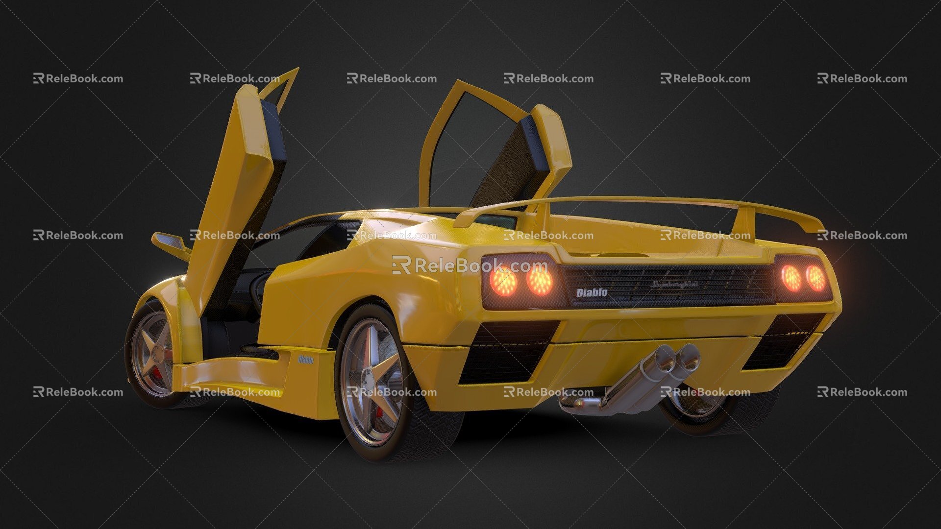 Lamborghini Diablo 3d model