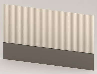 Simple background wall bedroom background wall 3d model