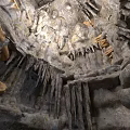 Natural Cave Interior With Detailed Stalactites Stalagmites And Rock Formations