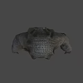 Mysterious Hooded Robed Figure 3D Model With Dark Cloak and Outstretched Hands