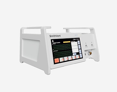 Modern medical instruments ECG detection equipment 3d model