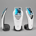 Modern Robots Service Robots 3d model