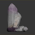 Crystal Crystal Ore Crystal Mineral Gem Ore Crystal Crystal Crystal Mineral Crystal Blue Crystal 3d model