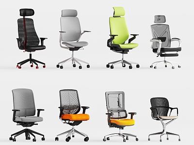 Modern Office Chair Leather Office Chair Fabric Office Chair Boss Chair Swivel Chair Ergonomic Chair 3d model