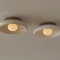 Modern Ceiling Lamp Bedroom Ceiling Lamp Cream Wind Ceiling Lamp Round Ceiling Lamp Children's Room Ceiling Lamp Flat Panel Lamp 3d model