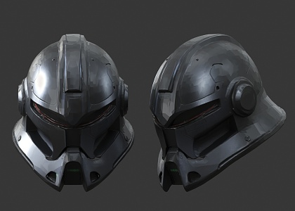 Sci-Fi Helmet Sci-Fi Equipment SCIFI Defense Helmet Full Surrounding Helmet Future Helmet Sci-Fi Helmet Sci-Fi Equipment SCIFI 3d model