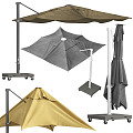 Modern Parasol Outdoor Umbrella 3d model