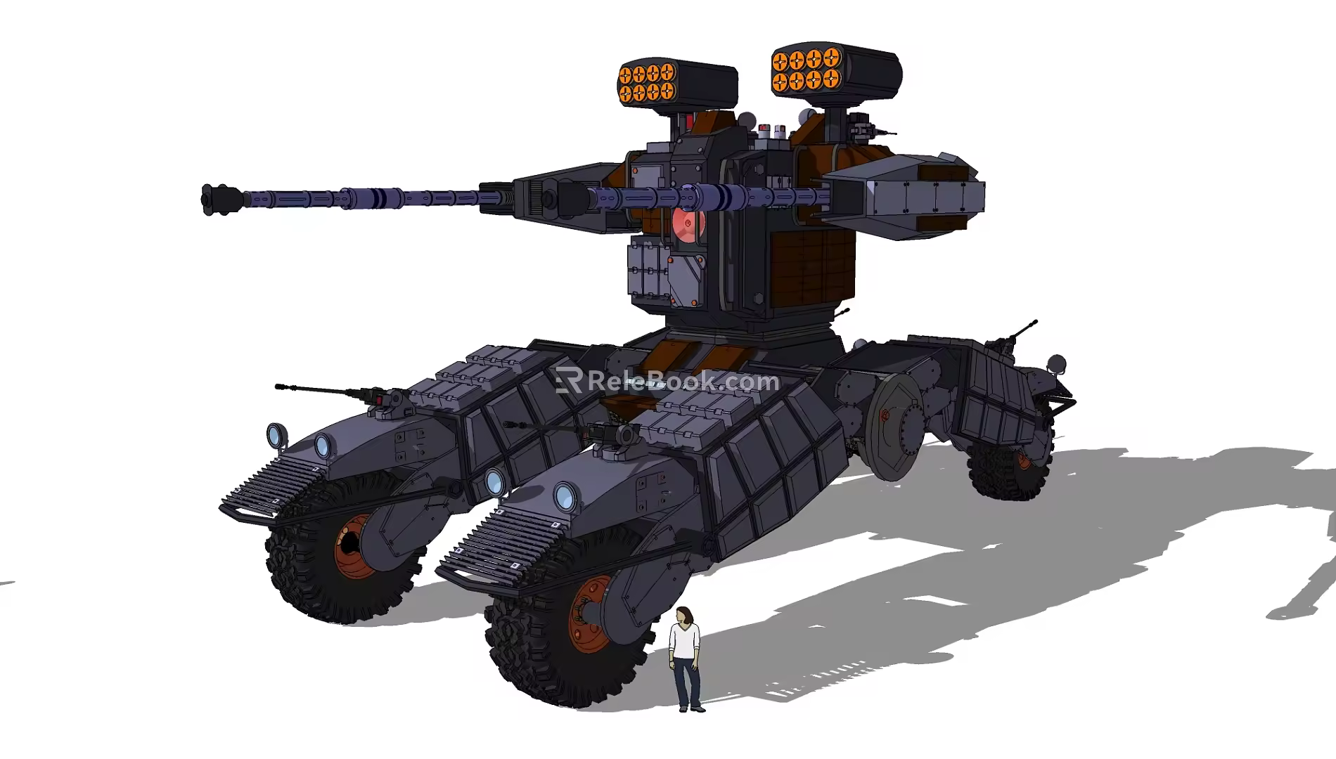 Modern Robots 3d model