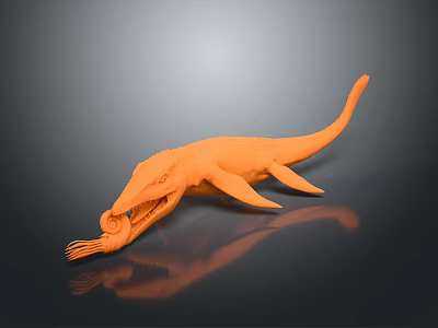 sea beast fish dragon sea monster sea monster deep sea monster amphibian amphibian animal 3d model