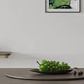 Modern Restaurant Interior Design With Dark Green Velvet Curtains Dining Table And Chairs