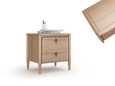 Bedside table 42 3d model