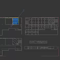 Modern Fitness Studio With Spin Bikes Neon Lights And Large Screen