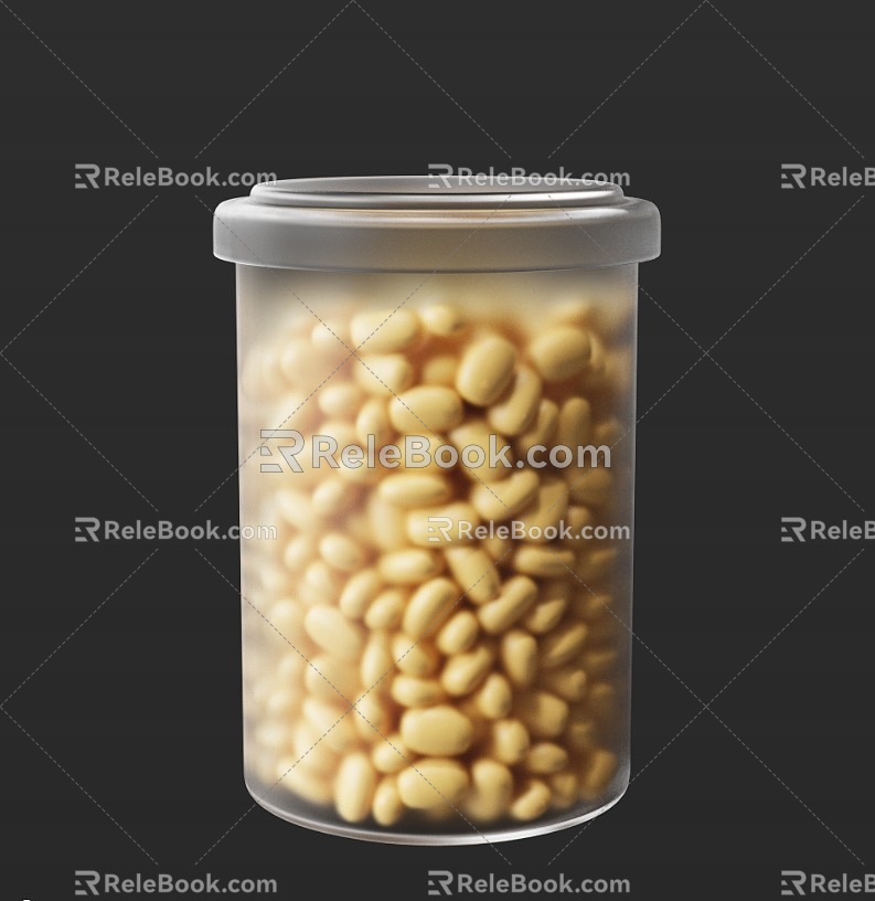 Food storage 3d model