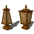 Table lamp 3d model