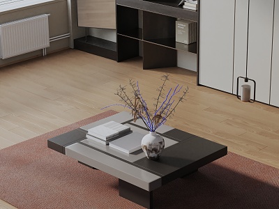 Modern coffee table model