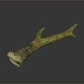 Antler antler herbs daily necessities 3d model