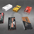 Various Brand Ammunition Boxes Including Federal Estate And Big Bass Shotshell