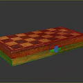 Modern Chess Box Chess 3d model