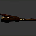 Traditional Wooden Bow Design With Elegant Carvings And Smooth Curves