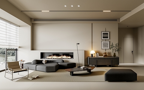 Living room 3d model