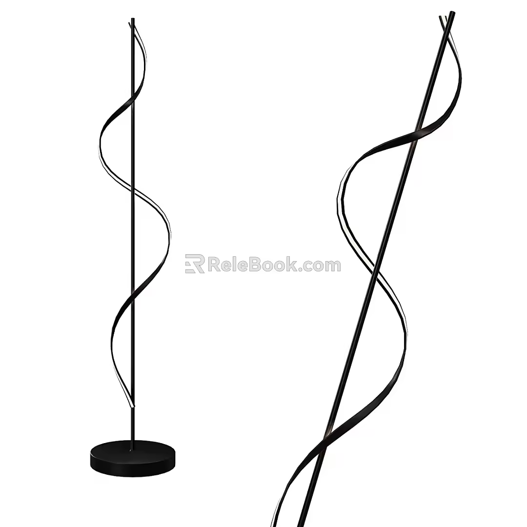 Modern minimalist floor lamp floor lamp 3d model