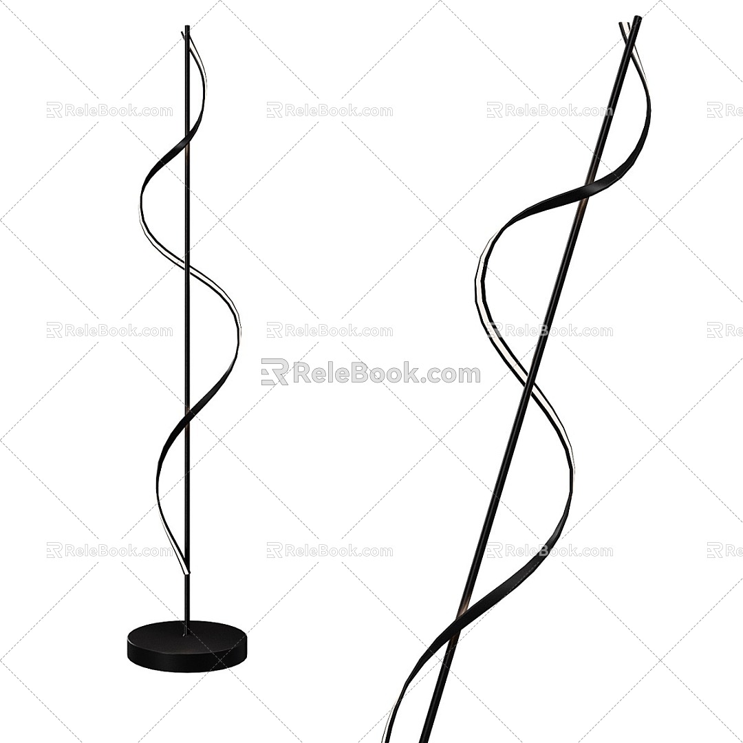 Modern minimalist floor lamp floor lamp lamp 3d model