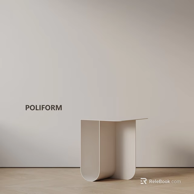 Modern Minimalist Side Table With Clean Lines Design For Stylish Interior Spaces 3d model