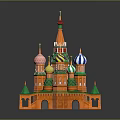 Commercial Display Equipment With Colorful Dome Architectural Model Design