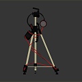 Tripod Camera Rack Camera Bracket 3d model