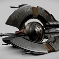 Modern Fighter Star Wars Robot Fighter 3d model