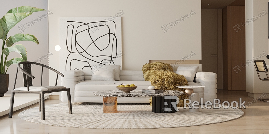 Modern Sofa Coffee Table Combination Sofa Coffee Table model