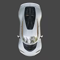 Sleek Red Sports Car Featuring Aerodynamic Design Black Wheels and Rear Spoiler