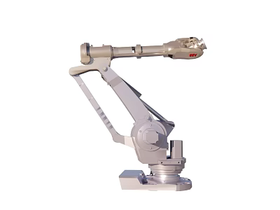 Advanced Industrial Robot Arm With Precision Joints And Stable Base For Manufacturing Automation 3d model