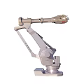 Advanced Industrial Robot Arm With Precision Joints And Stable Base For Manufacturing Automation