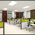 Modern Control Room Interior With Large Monitoring Screen Multiple Workstations And Office Chairs