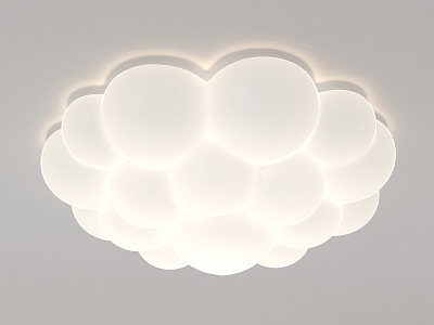 modern ceiling lamp 3d model