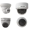 Hikvision Different Surveillance Camera Types Including Dome and Security Models