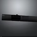Gray And Black Cylindrical Military Weapon Barrel With Metallic Structure Design