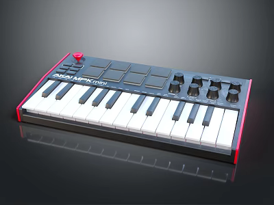 Novation Launchpad Electronic Music Instrument with Keyboard Pads and Knobs for Music Production and Performance 3d model